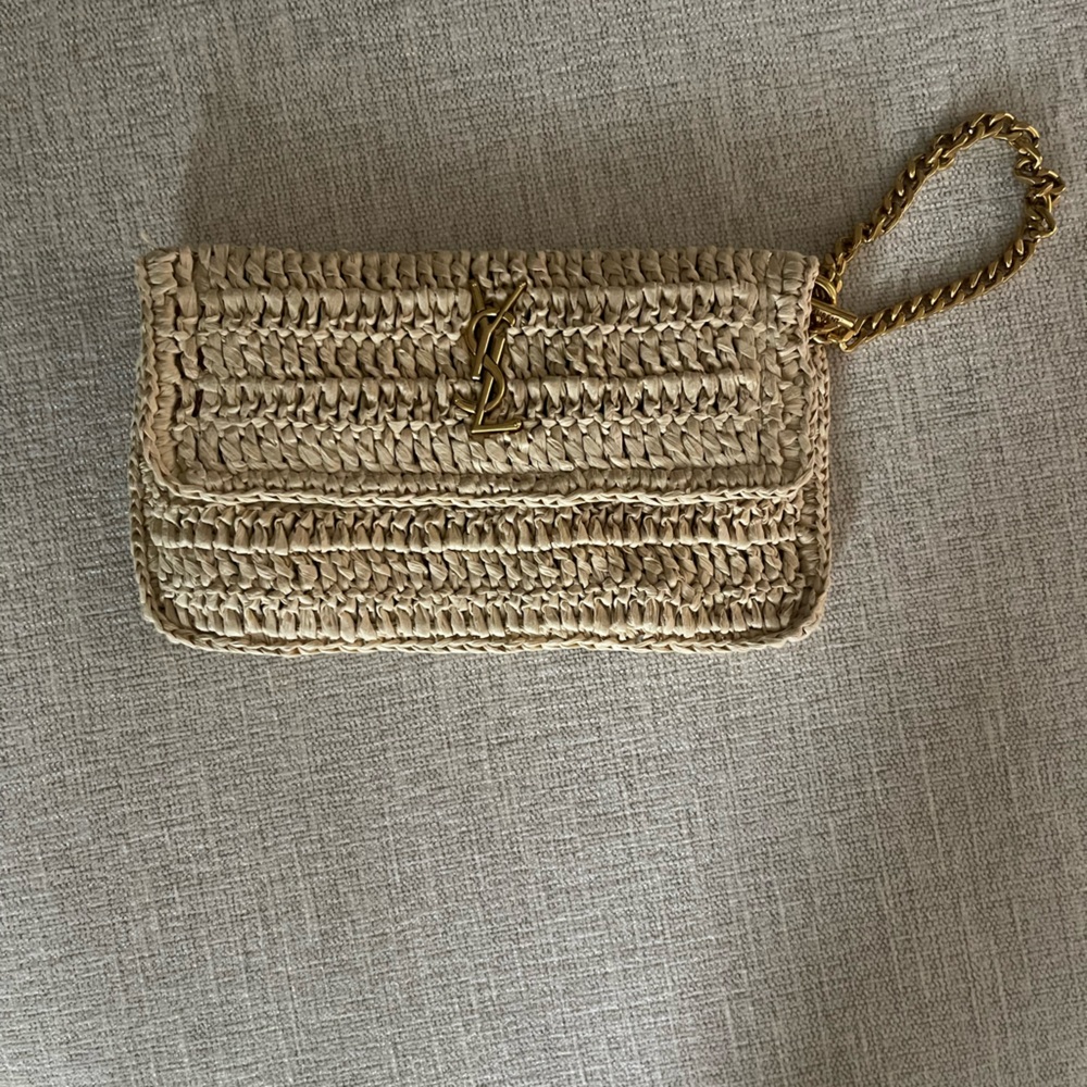 YSL Rafia Pouch - Picture 6 of 9
